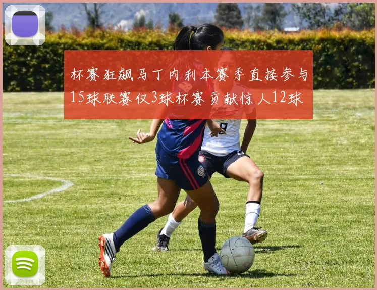 杯赛狂飙马丁内利本赛季直接参与15球联赛仅3球杯赛贡献惊人12球